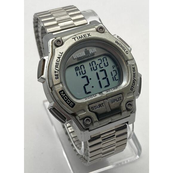 Mens Timex Watch Lot Bundle w Case - New Batteries Expedition Ironman Triathlon - Picture 3 of 14